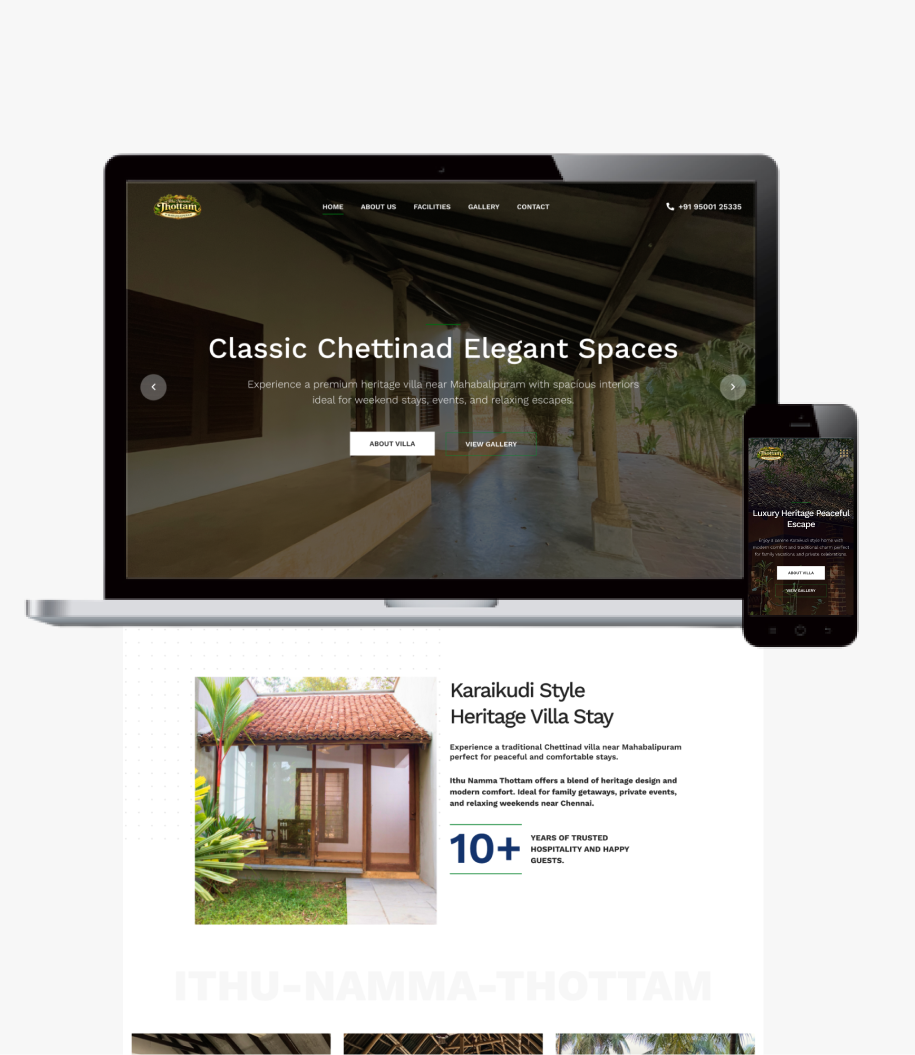 Personal branding website design TaiGrow